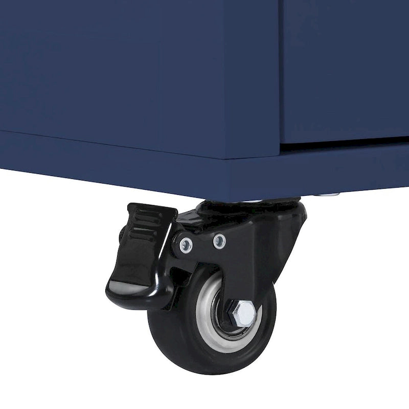 Store Kitchen Cart with Wheels and 8 Drawers