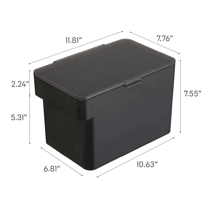 Airtight Pet Food Container - Polypropylene, Medium, 8 lbs / 1.6 Gallons / 6 Quarts